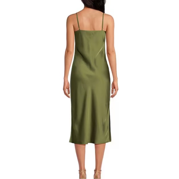 Gianni Bini
Harper Satin V-Neck Sleeveless Slip Midi Dress - Picture 2 of 4